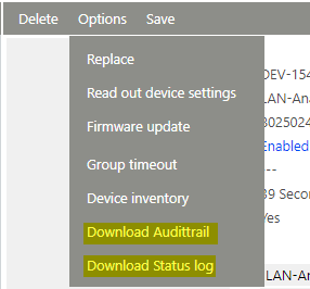 RMS-ADC-L-R-Audittrail and Statuslog option