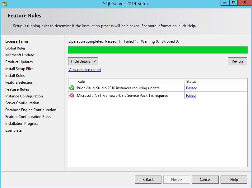 installation and configuration of sql server express 4