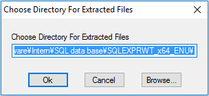 installation and configuration of sql server express 1