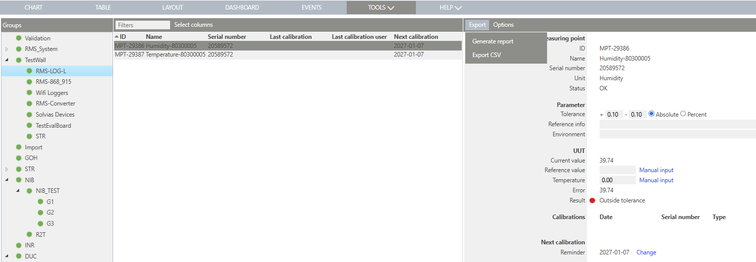 tools_calibration_ExportcsvReport