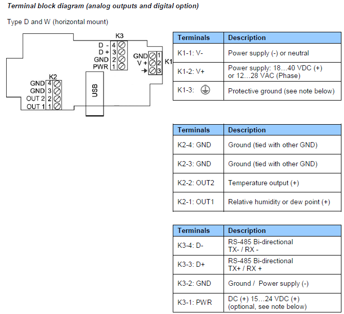 HF5-wiring-3-wire-terminal-block-diagram-type-D-and-W-analog-and-digital