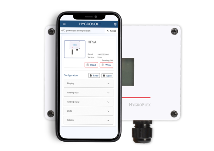 HygroSoft NFC Handy HF5A