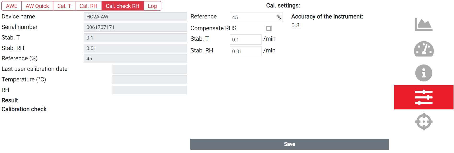 Hygrolab_cal.checkRH